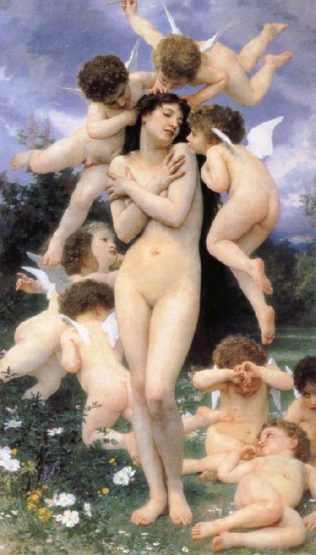 Adolphe William Bouguereau Return of Spring oil painting picture